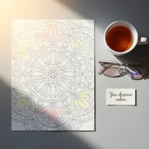 Mom Stress Relief Coloring Pages